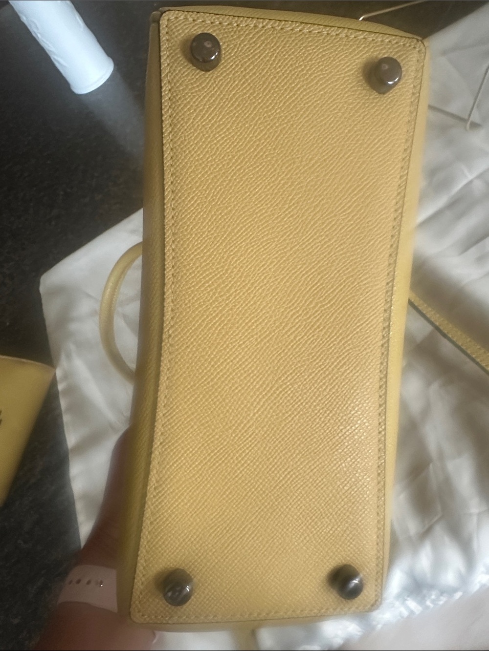 Coach Yellow Mini Surrey Carryall & Matching Wallet F44962 - Picture 16 of 16
